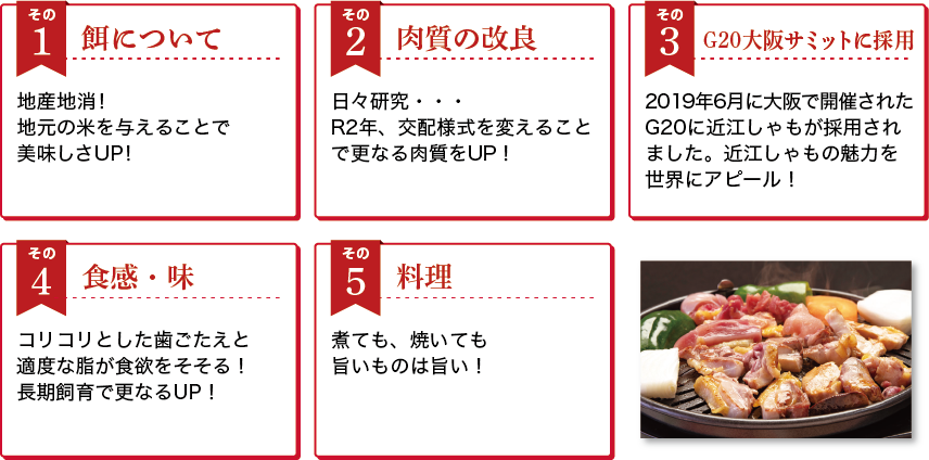 お父さんのしゃもは肉の味がおいしいです。